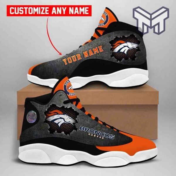 Tubopro Denver Broncos AJ13 Sneakers Shoes For Men And Women