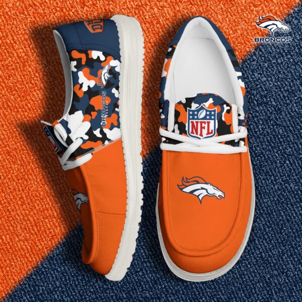 Tubopro Denver Broncos Hey Dude Shoes For Men And Women