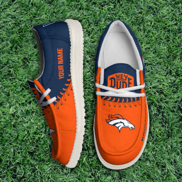 Tubopro Denver Broncos Hey Dude Shoes For Men And Women