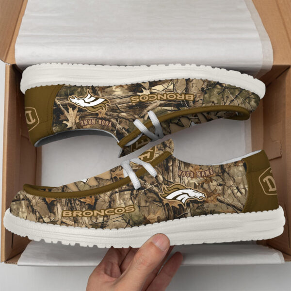 Tubopro Denver Broncos Hey Dude Shoes For Men And Women - Image 3