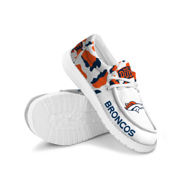 Tubopro Denver Broncos Hey Dude Shoes For Men And Women - Image 4