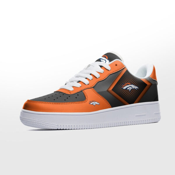 Tubopro Denver Broncos NFL Air Low-Top Sneakers Shoes For Men And Women - Image 2