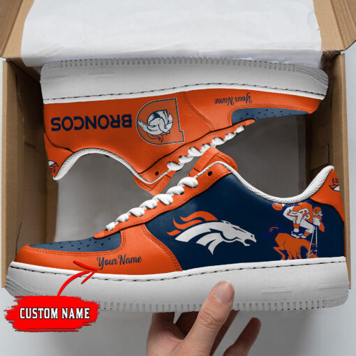 Tubopro Denver Broncos NFL Air Low-Top Sneakers Shoes For Men And Women