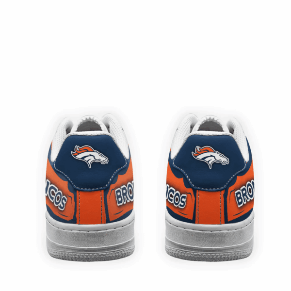Tubopro Denver Broncos NFL Air Low-Top Sneakers Shoes For Men And Women - Image 3