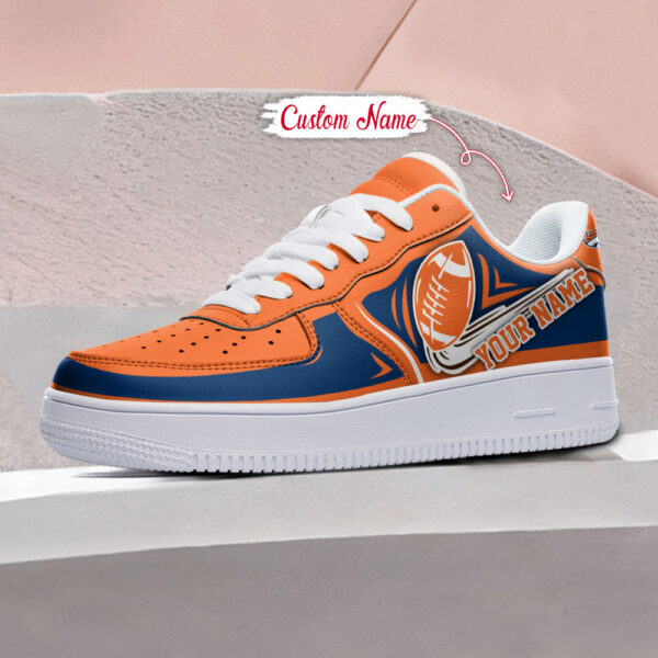 Tubopro Denver Broncos NFL Air Low-Top Sneakers Shoes For Men And Women - Image 3