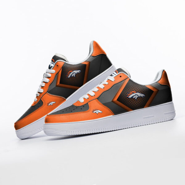 Tubopro Denver Broncos NFL Air Low-Top Sneakers Shoes For Men And Women - Image 3