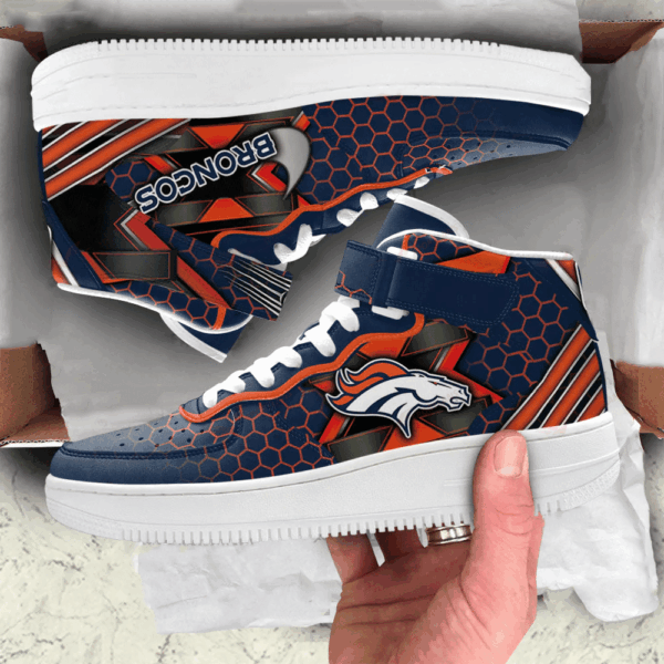 Tubopro Denver Broncos NFL Air Low-Top Sneakers Shoes For Men And Women
