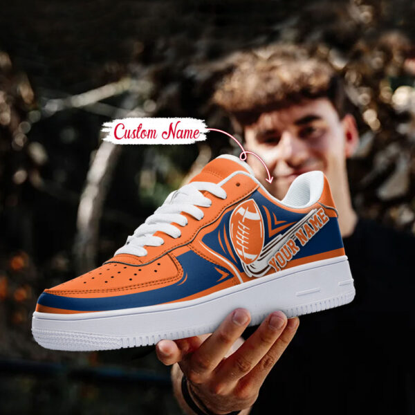 Tubopro Denver Broncos NFL Air Low-Top Sneakers Shoes For Men And Women