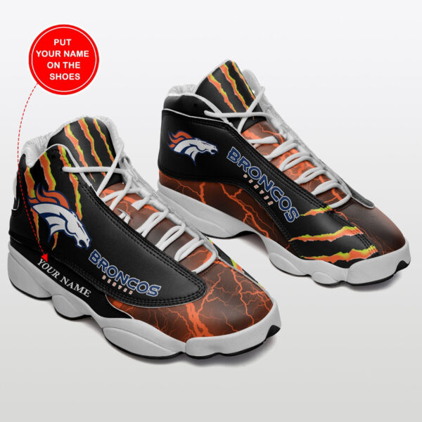 Tubopro Denver Broncos NFL AJ13 Sneakers Shoes For Men And Women