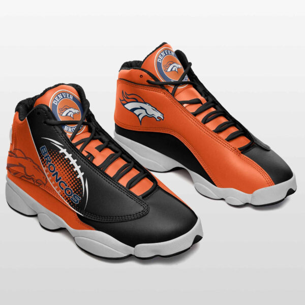 Tubopro Denver Broncos NFL AJ13 Sneakers Shoes For Men And Women