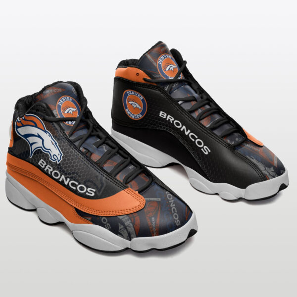 Tubopro Denver Broncos NFL AJ13 Sneakers Shoes For Men And Women