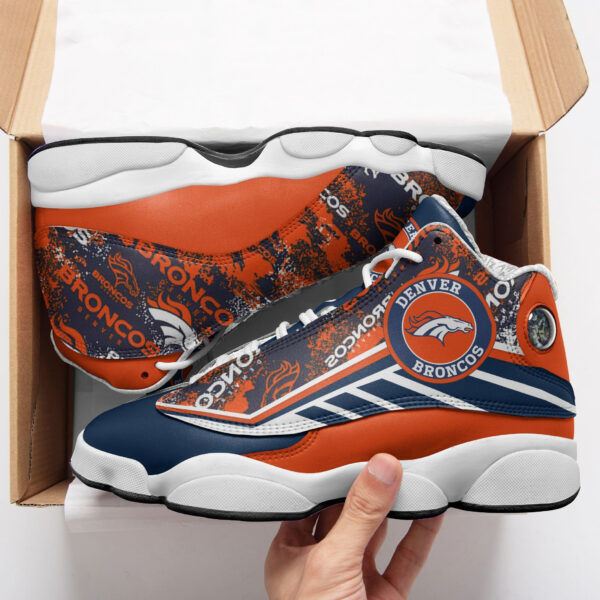 Tubopro Denver Broncos NFL AJ13 Sneakers Shoes For Men And Women