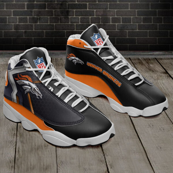 Tubopro Denver Broncos NFL AJ13 Sneakers Shoes For Men And Women