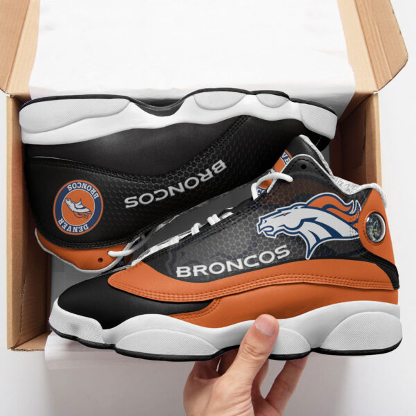Tubopro Denver Broncos NFL AJ13 Sneakers Shoes For Men And Women