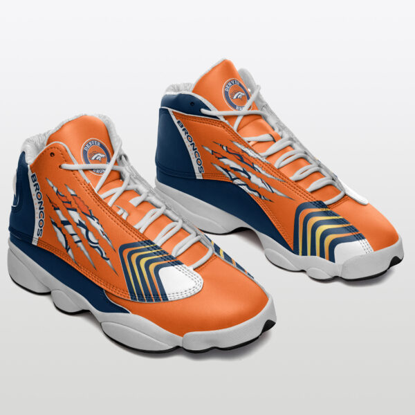 Tubopro Denver Broncos NFL AJ13 Sneakers Shoes For Men And Women