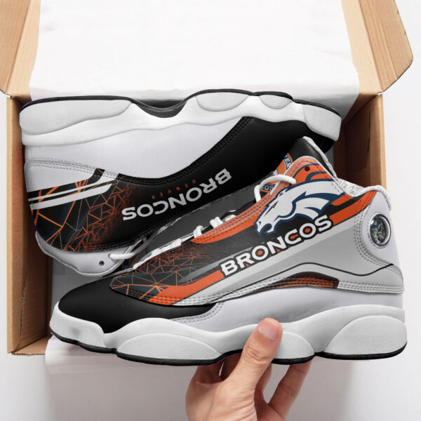 Tubopro Denver Broncos NFL AJ13 Sneakers Shoes For Men And Women