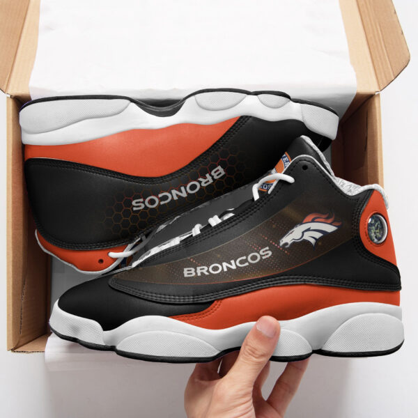 Tubopro Denver Broncos NFL AJ13 Sneakers Shoes For Men And Women