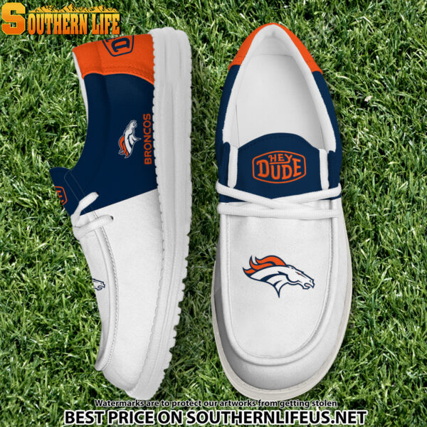 Tubopro Denver Broncos Personalized Hey Dude Shoes For Men And Women