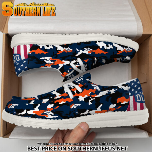 Tubopro Denver Broncos Personalized Hey Dude Shoes For Men And Women - Image 4