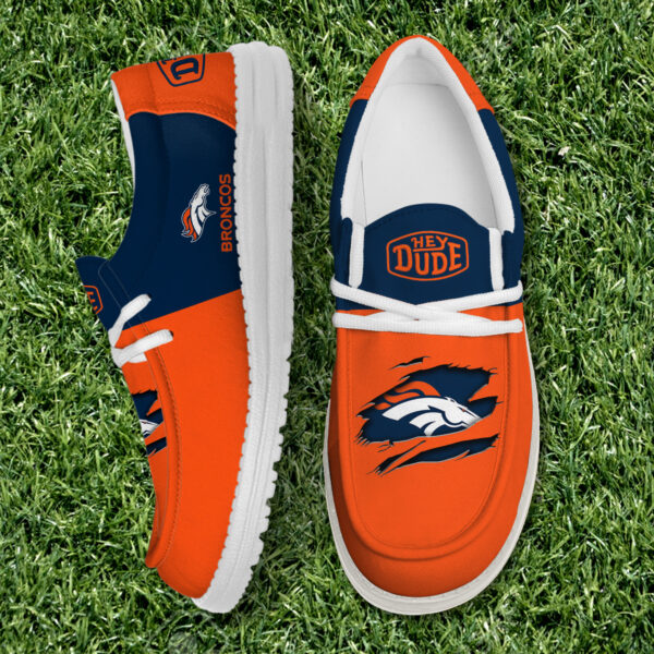 Tubopro Denver Broncos Personalized Hey Dude Shoes For Men And Women