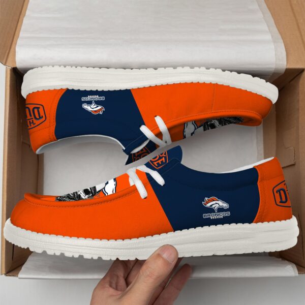 Tubopro Denver Broncos Personalized Hey Dude Shoes For Men And Women - Image 3