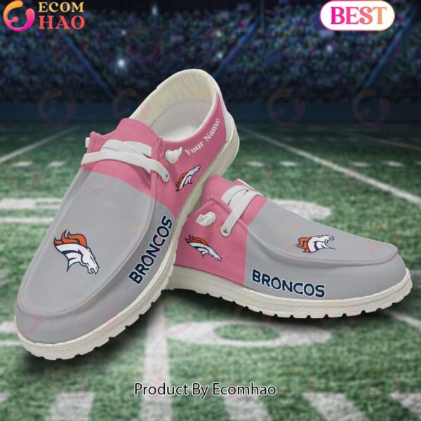Tubopro Denver Broncos Personalized Hey Dude Shoes For Men And Women