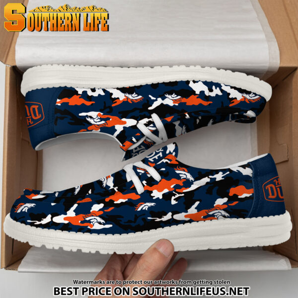 Tubopro Denver Broncos Personalized Hey Dude Shoes For Men And Women - Image 4
