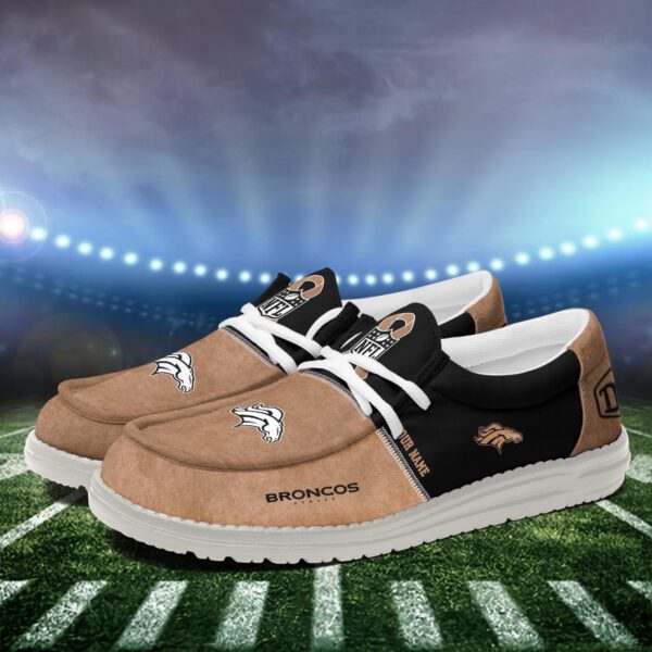 Tubopro Denver Broncos Personalized Hey Dude Shoes For Men And Women - Image 3