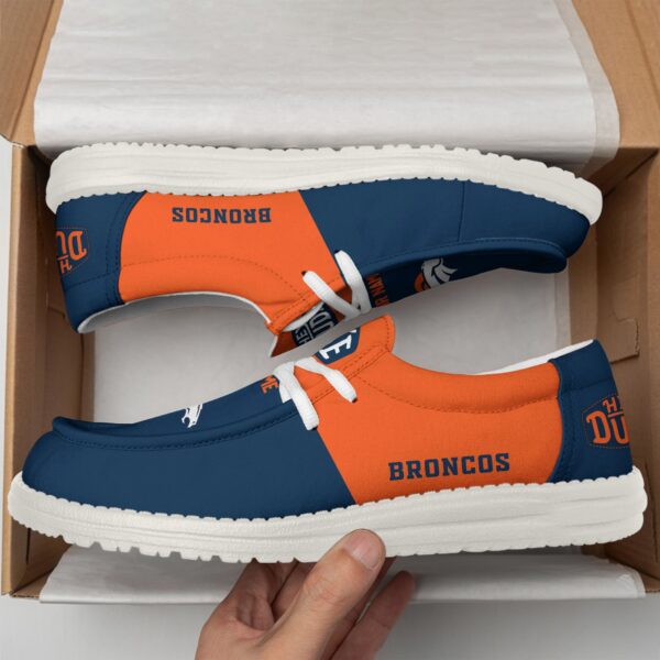 Tubopro Denver Broncos Personalized Hey Dude Shoes For Men And Women - Image 2