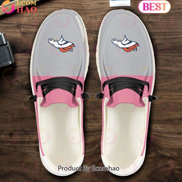Tubopro Denver Broncos Personalized Hey Dude Shoes For Men And Women - Image 4
