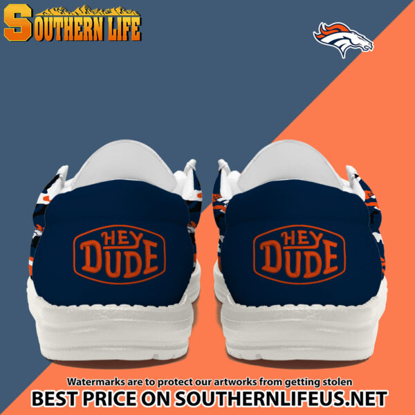 Tubopro Denver Broncos Personalized Hey Dude Shoes For Men And Women - Image 3