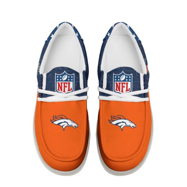 Tubopro Denver Broncos Personalized Hey Dude Shoes For Men And Women - Image 4