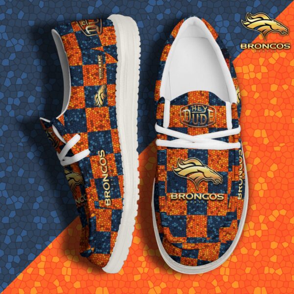 Tubopro Denver Broncos Personalized Hey Dude Shoes For Men And Women