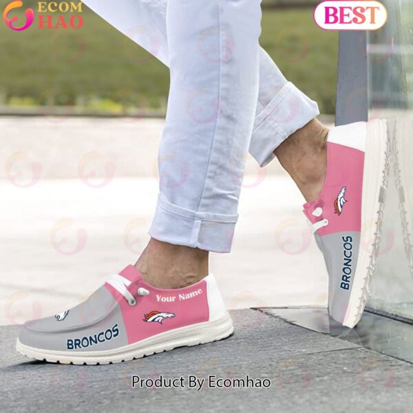 Tubopro Denver Broncos Personalized Hey Dude Shoes For Men And Women - Image 2
