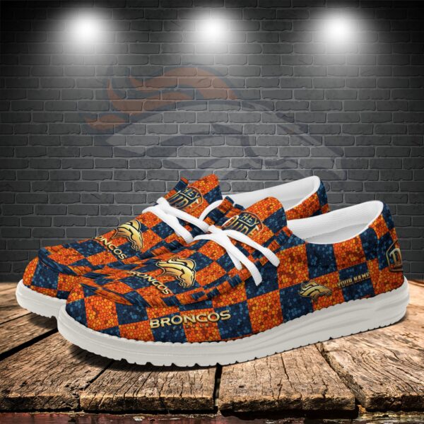Tubopro Denver Broncos Personalized Hey Dude Shoes For Men And Women - Image 3