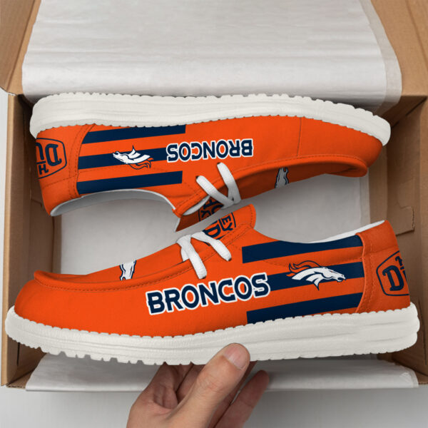 Tubopro Denver Broncos Personalized Hey Dude Shoes For Men And Women - Image 3
