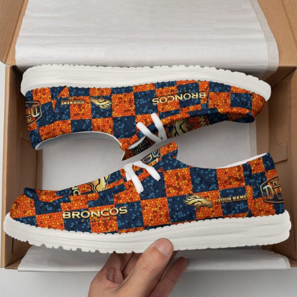 Tubopro Denver Broncos Personalized Hey Dude Shoes For Men And Women - Image 2