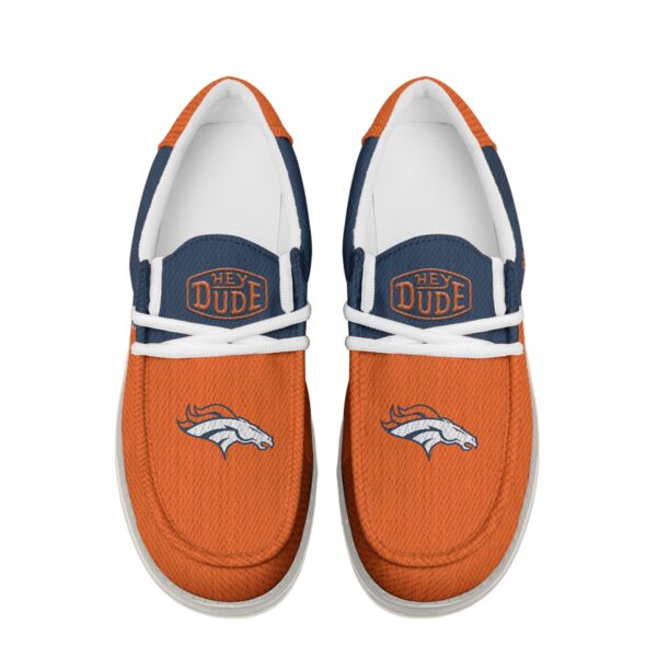 Tubopro Denver Broncos Personalized Hey Dude Shoes For Men And Women - Image 4