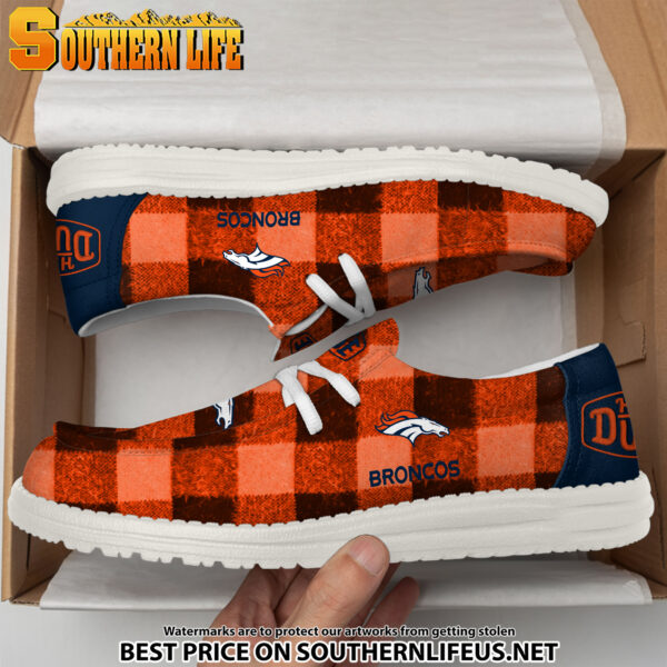Tubopro Denver Broncos Personalized Hey Dude Shoes For Men And Women - Image 4