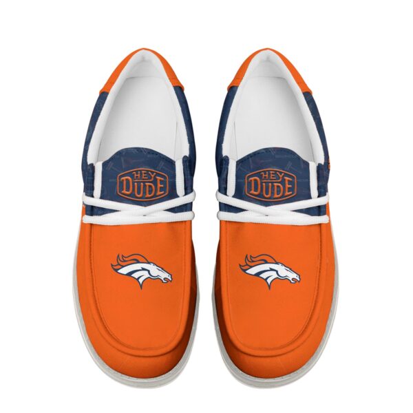 Tubopro Denver Broncos Personalized Hey Dude Shoes For Men And Women - Image 4