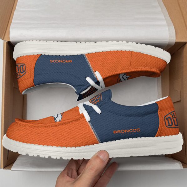 Tubopro Denver Broncos Personalized Hey Dude Shoes For Men And Women - Image 2
