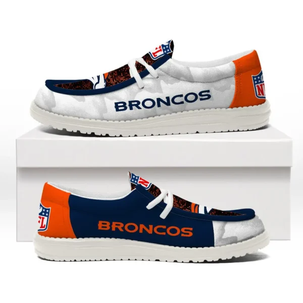 Tubopro Denver Broncos Personalized Hey Dude Shoes For Men And Women - Image 2
