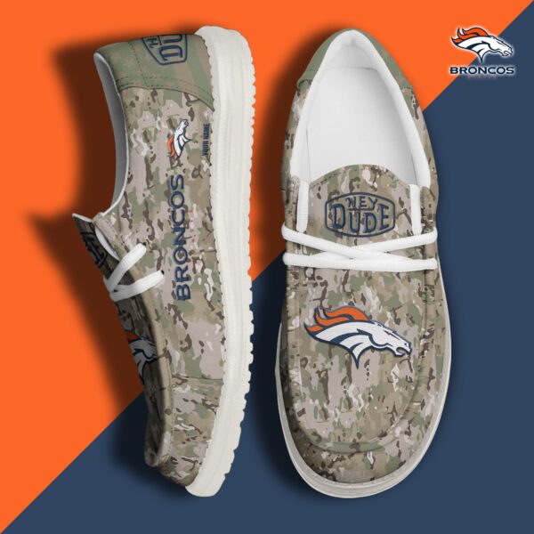 Tubopro Denver Broncos Personalized Hey Dude Shoes For Men And Women