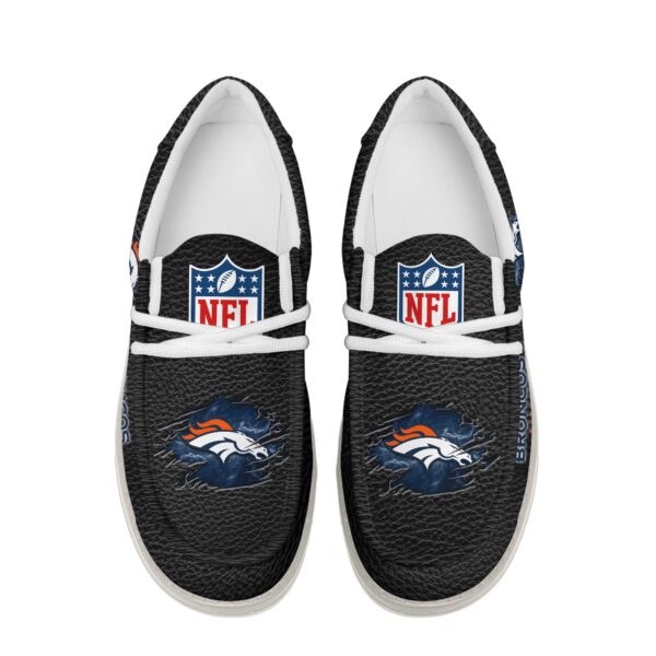 Tubopro Denver Broncos Personalized Hey Dude Shoes For Men And Women - Image 4