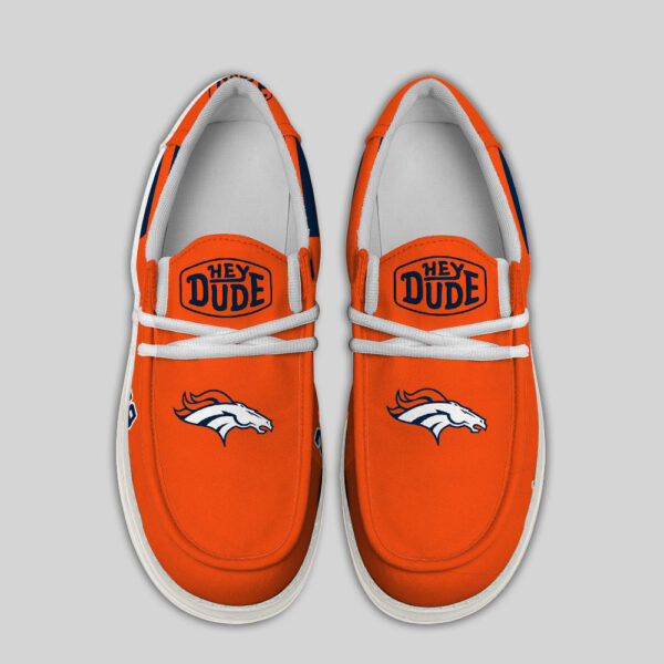 Tubopro Denver Broncos Personalized Hey Dude Shoes For Men And Women - Image 4