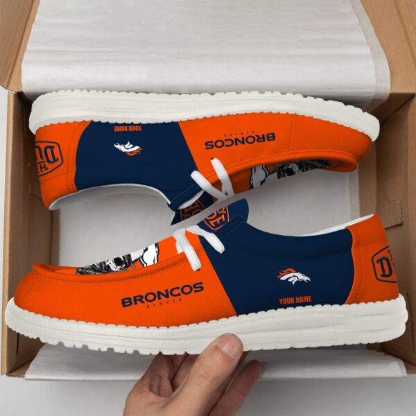 Tubopro Denver Broncos Personalized Hey Dude Shoes For Men And Women - Image 3