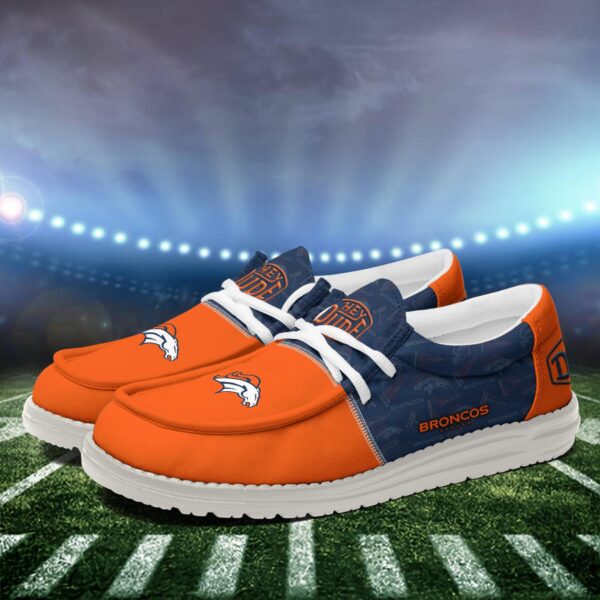 Tubopro Denver Broncos Personalized Hey Dude Shoes For Men And Women - Image 3