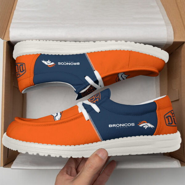Tubopro Denver Broncos Personalized Hey Dude Shoes For Men And Women - Image 3
