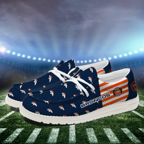Tubopro Denver Broncos Personalized Hey Dude Shoes For Men And Women - Image 3