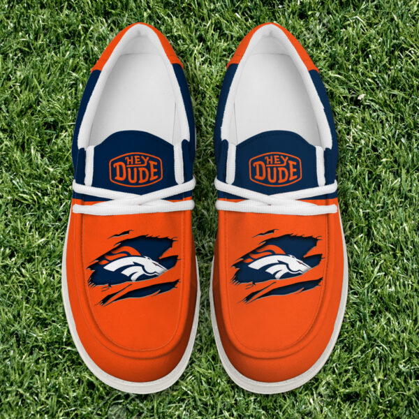 Tubopro Denver Broncos Personalized Hey Dude Shoes For Men And Women - Image 5